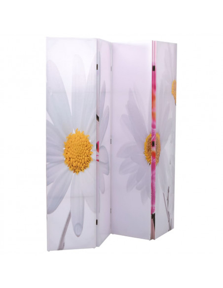 Paravento Pieghevole 160x170cm con Stampa Fiore
