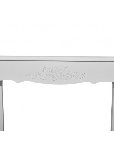 Tavolo Consolle da Trucco Bianco