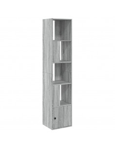 Libreria Grigio Sonoma 40x36x189 cm in Legno Multistrato 2