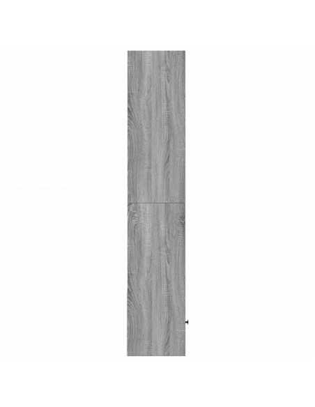 Libreria Grigio Sonoma 40x36x189 cm in Legno Multistrato