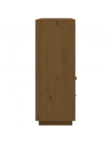 Credenza Miele 100x40x108,5 cm in Legno Massello di Pino