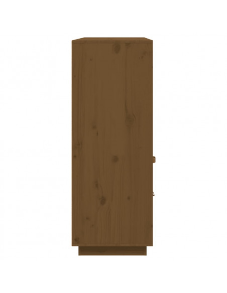 Credenza Miele 100x40x108,5 cm in Legno Massello di Pino