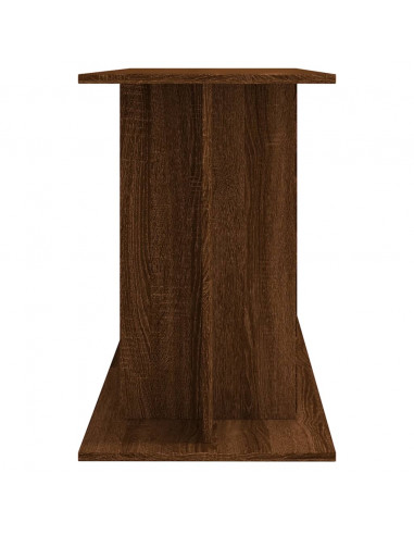 Supporto Acquario 120x40x60 cm Legno Multistrato Rovere Marrone