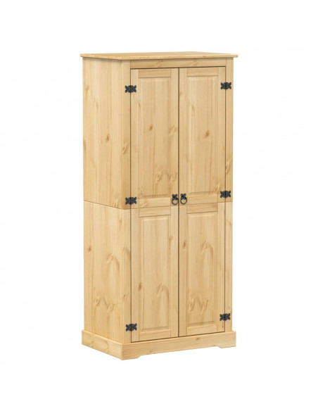 Armadio Corona 76x50x170 cm in Legno Massello di Pino