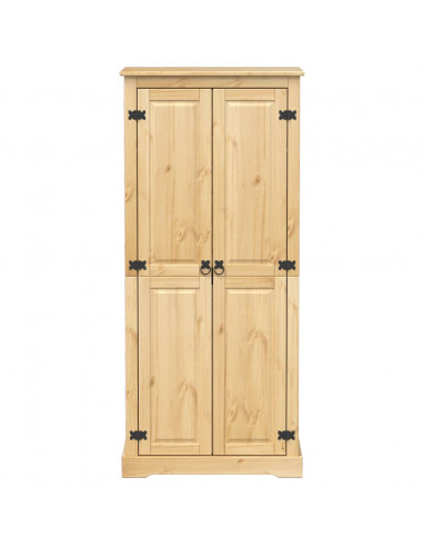 Armadio Corona 76x50x170 cm in Legno Massello di Pino