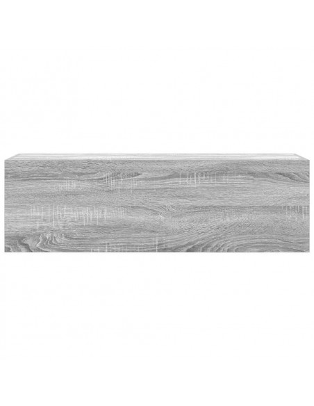 Mobile da Bagno Grigio Sonoma 100x25x30 cm in Truciolato