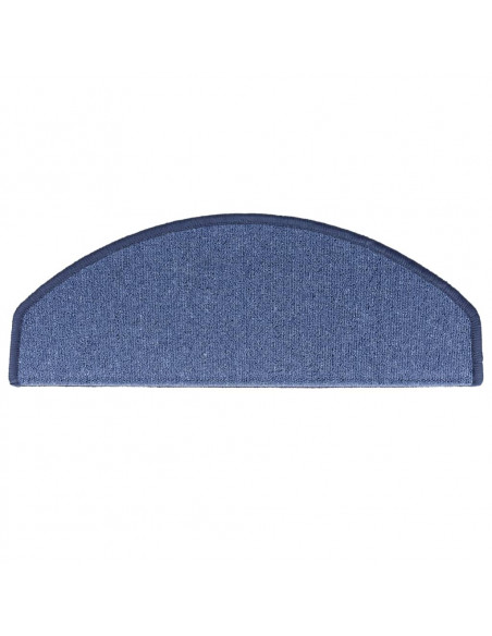 Tappetini per Scale 10 pz 65x24x4 cm Blu