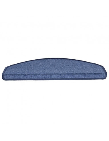 Tappetini per Scale 10 pz 65x24x4 cm Blu