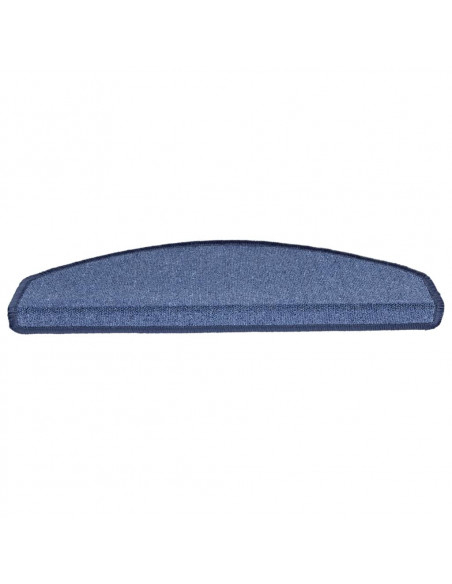 Tappetini per Scale 10 pz 65x24x4 cm Blu