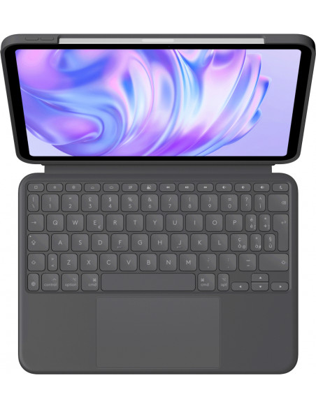 Logitech Combo Touch QWERTY Italiano Smart Connector Grafite