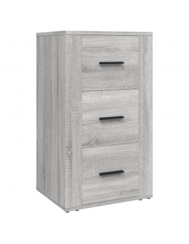 Credenza Grigio Sonoma 40x33x70 cm in Legno Multistrato