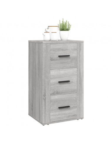 Credenza Grigio Sonoma 40x33x70 cm in Legno Multistrato