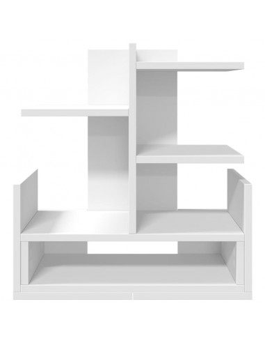 Organizer per la Scrivania Bianco 49x20x52,5 cm in Multistrato