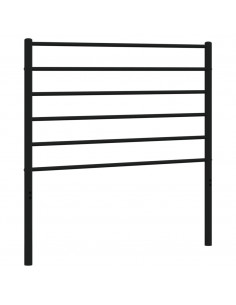 Testiera in Metallo Nero 100 cm 2