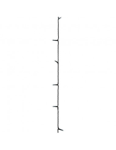 Stringa Luci 1000 LED Interno Esterno IP44 100m Bianca Fredda