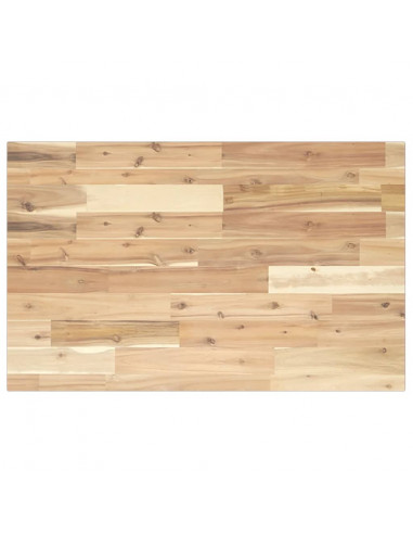 Piano Scrivania Non Trattato 60x50x2cm Legno Massello di Acacia