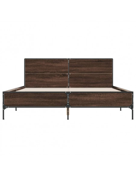 Giroletto Rovere Marrone 150x200cm in Legno Multistrato Metallo