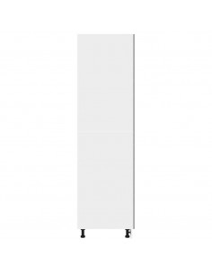 Mobile per Frigo Grigio Cemento 60x57x207 cm Legno Multistrato 2