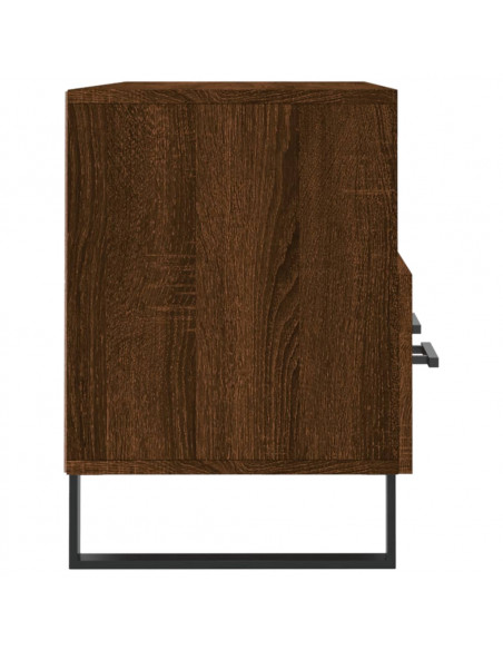 Mobile TV Rovere Marrone 102x36x50 cm in Legno Multistrato