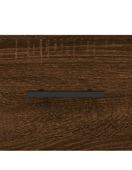 Mobile TV Rovere Marrone 102x36x50 cm in Legno Multistrato