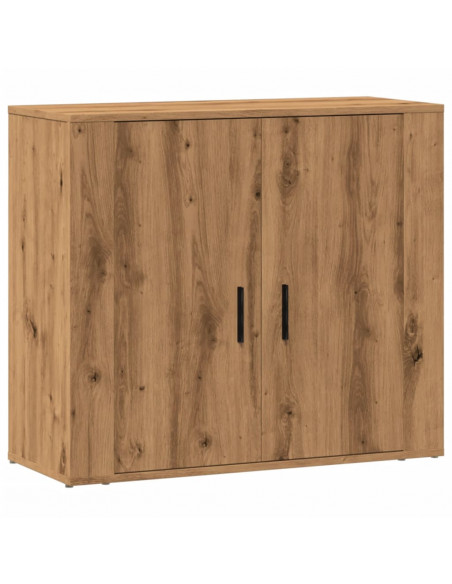 Credenza Rovere Artigianale 80x33x70 cm in Truciolato