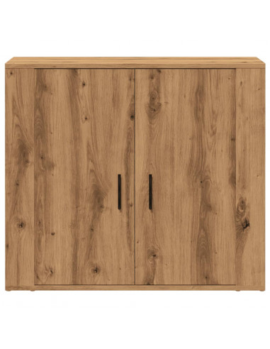 Credenza Rovere Artigianale 80x33x70 cm in Truciolato