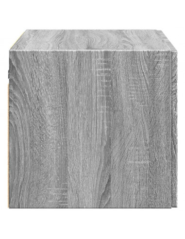 Mobile a Parete Grigio Sonoma 70x42,5x40cm in Legno Multistrato