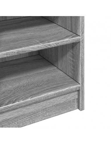 Mobile Lavabo Grigio Sonoma 90x29x55 cm in Truciolare