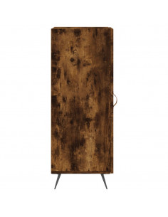 Credenza Rovere Fumo 34,5x34x90 cm in Legno Multistrato 2