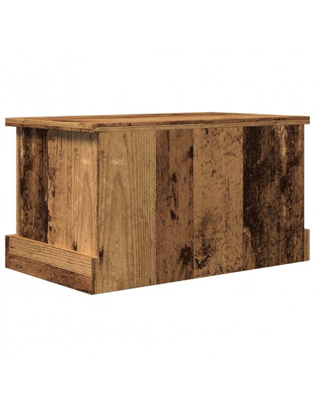 Scatola Portaoggetti Legno Antico 30x50x28 cm Legno Multistrato