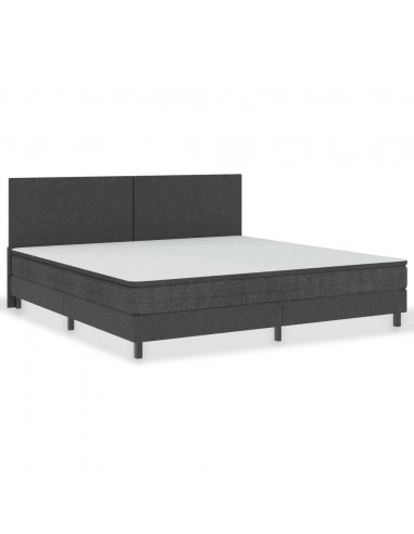 Testiera Letto Grigio Scuro in Tessuto 200x200 cm