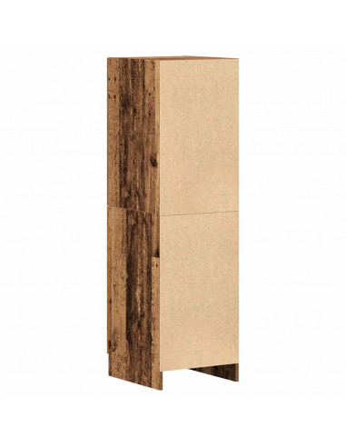 Armadietto Cucina Legno Antico 38x41,5x131,5 cm in Legno
