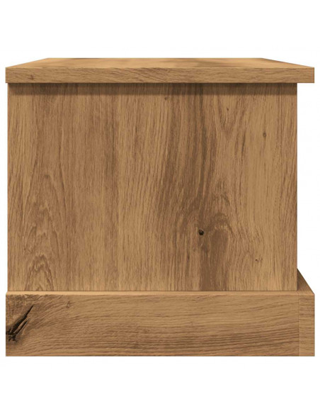 Scatola Portaoggetti Rovere Artigianale 30x50x28 cm Multistrato