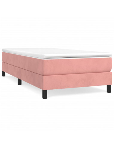 Giroletto Rosa 90x200 cm in Velluto