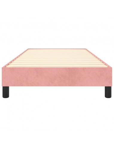 Giroletto Rosa 90x200 cm in Velluto