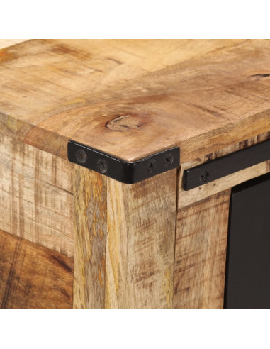 Tavolo Consolle 100x35x75 cm in Legno Massello di Mango