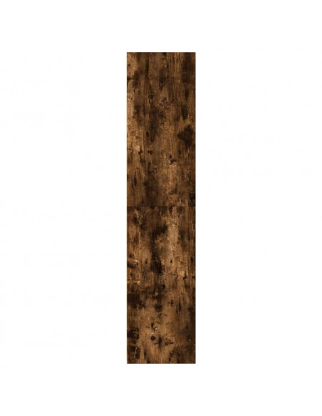Credenza Rovere Fumo 40x41x185cm in Legno Multistrato