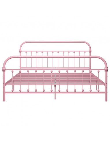 Giroletto Rosa in Metallo 180x200 cm