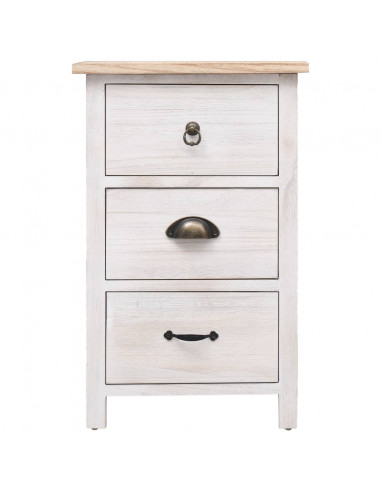 Mobiletto 35x25x57 cm in Legno di Paulownia