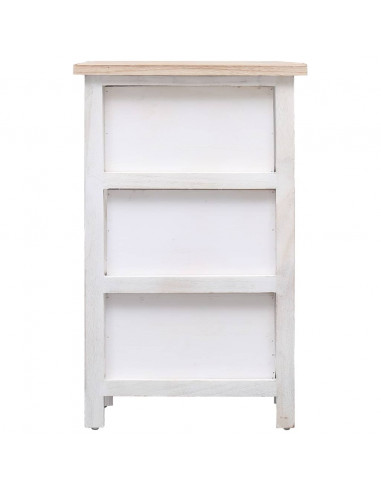 Mobiletto 35x25x57 cm in Legno di Paulownia