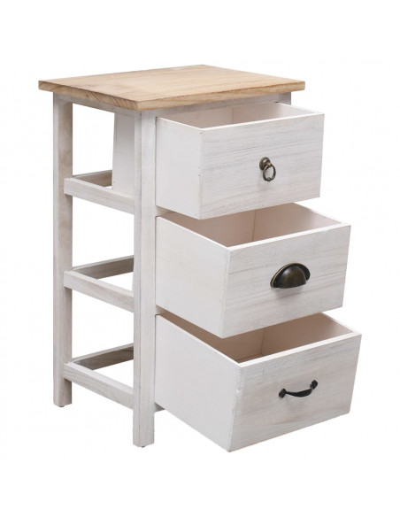 Mobiletto 35x25x57 cm in Legno di Paulownia
