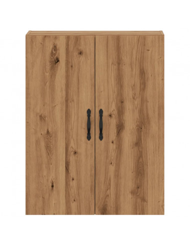 Mobile a Parete Rovere Artigianale 69,5x34x90 cm in Truciolato