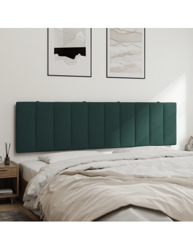 Cuscino Testiera Verde Scuro 180 cm in Velluto