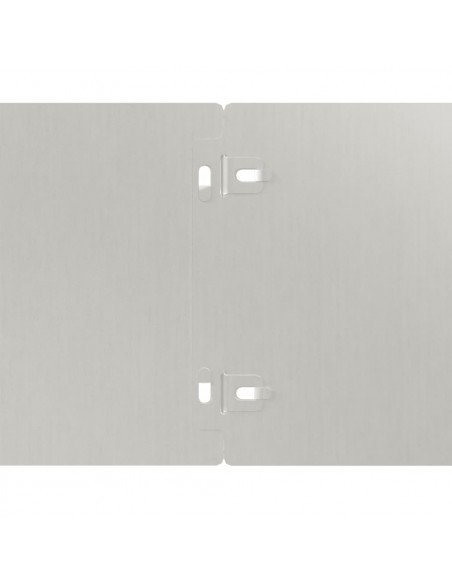 Bordure per Prato 10 pz 15x103 cm Flessibili in Acciaio Corten