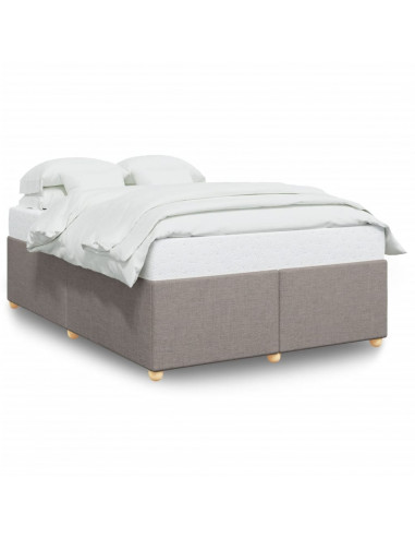 Giroletto senza Materasso Tortora 140x190 cm in Tessuto