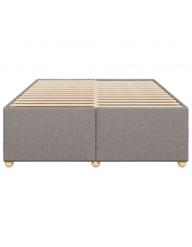 Giroletto senza Materasso Tortora 140x190 cm in Tessuto