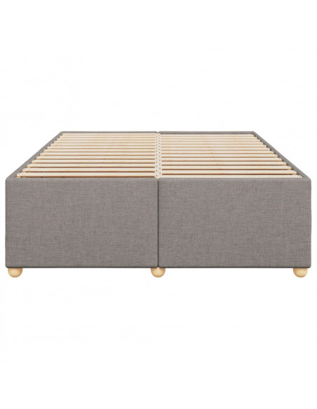 Giroletto senza Materasso Tortora 140x190 cm in Tessuto