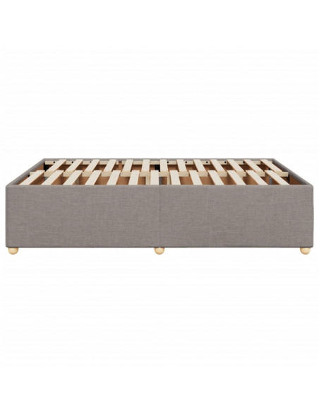 Giroletto senza Materasso Tortora 140x190 cm in Tessuto