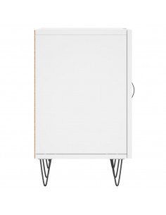 Mobile Porta TV Bianco 150x30x50 cm in Legno Multistrato 2