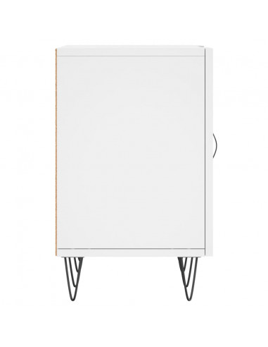 Mobile Porta TV Bianco 150x30x50 cm in Legno Multistrato